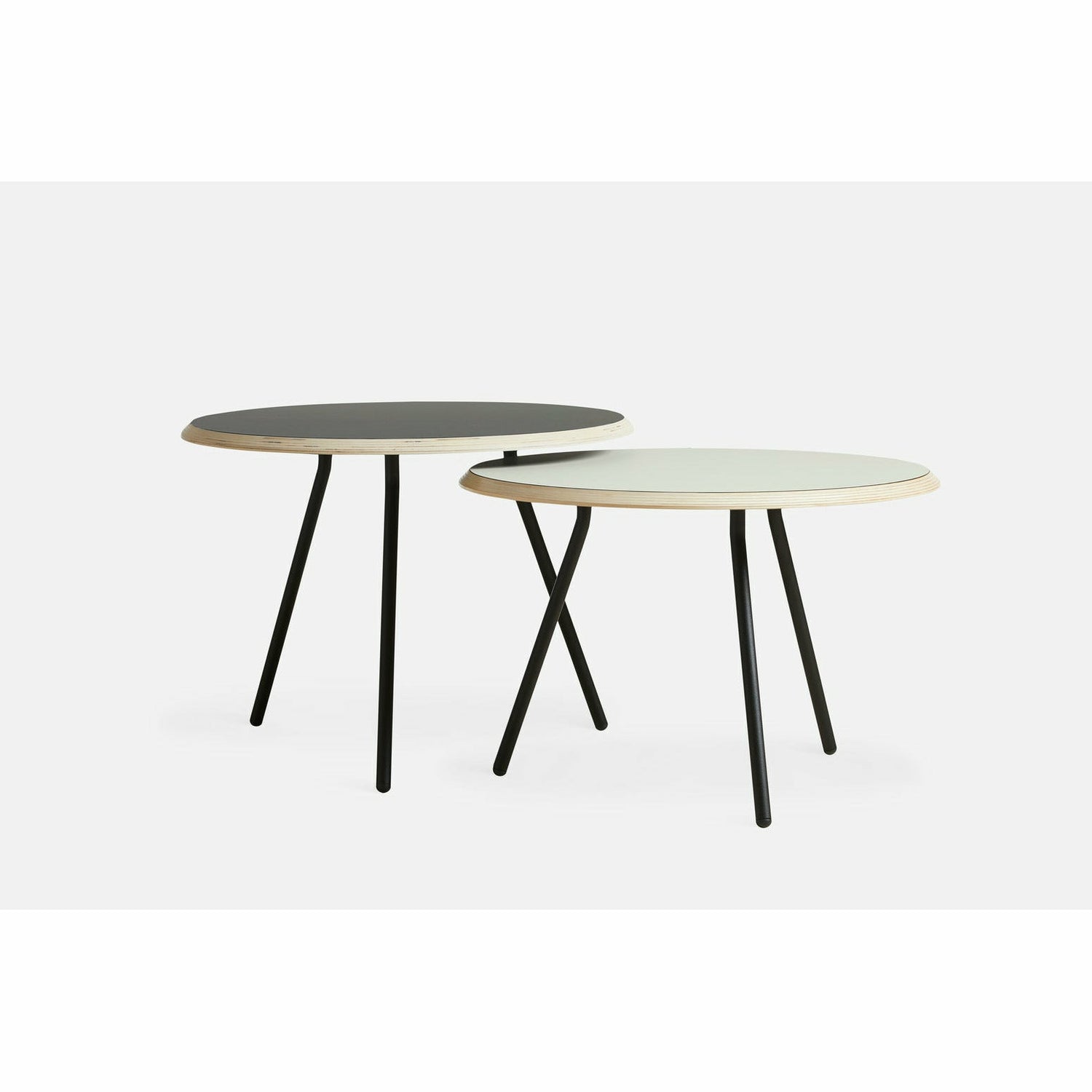 Woud - Sentound Coffee Table - Black (Ø60xh49)