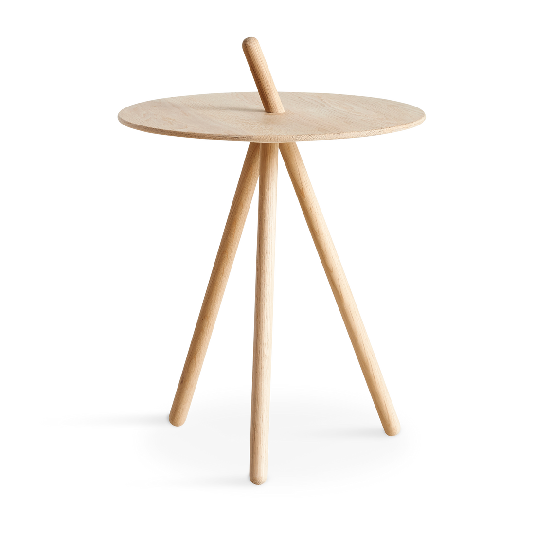 WOUD - Come Here side table - White pigmented oak - WOUD - DesignGaragen.dk