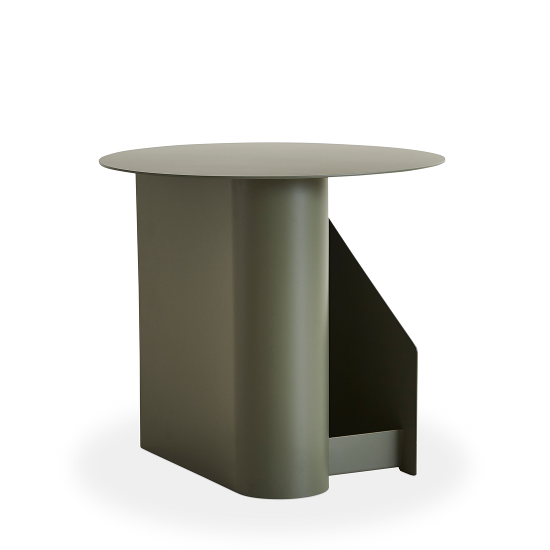 WOUD - Sentrum side table - Dusty green - WOUD - DesignGaragen.dk