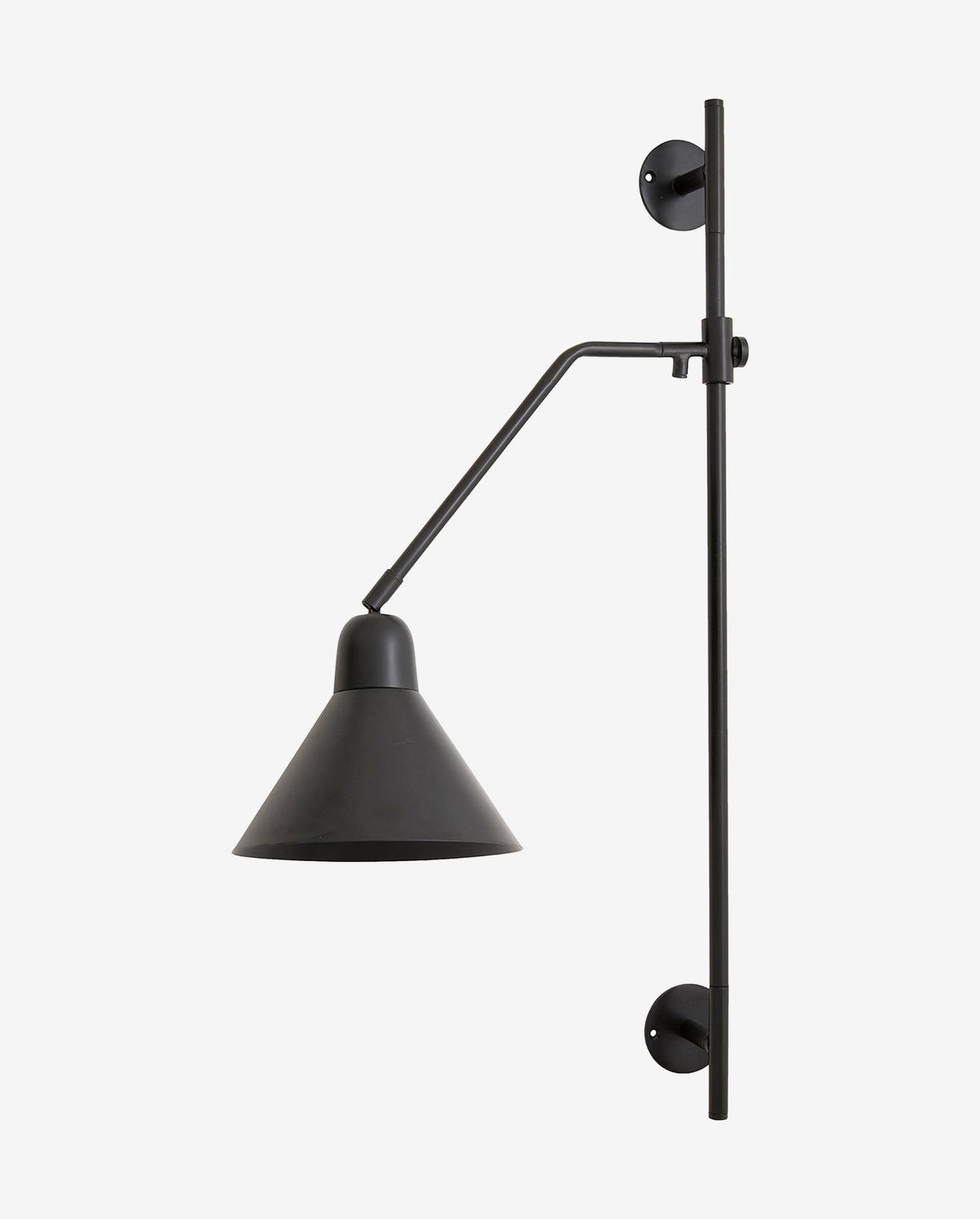 Lâmpada de parede de dinheirinho - H82 cm - preto