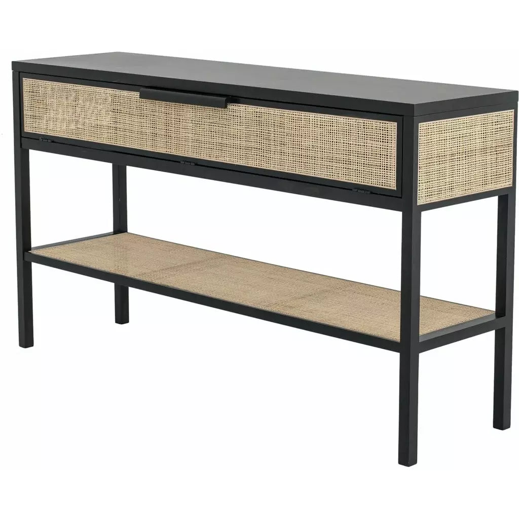 Bloomingville - Alona, ​​mesa de console, pinheiro H: 80 cm. B: 38 cm. L: 140 cm.