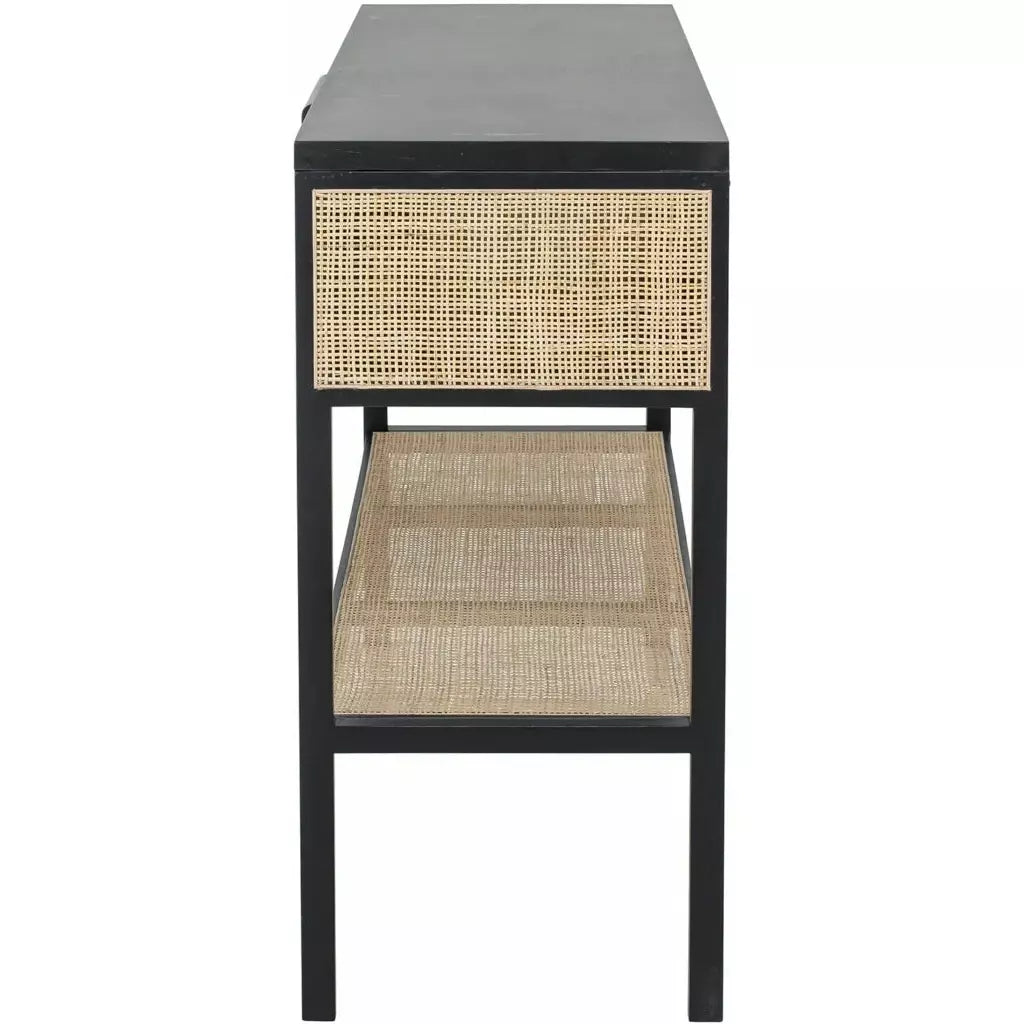 Bloomingville - Alona, ​​mesa de console, pinheiro H: 80 cm. B: 38 cm. L: 140 cm.