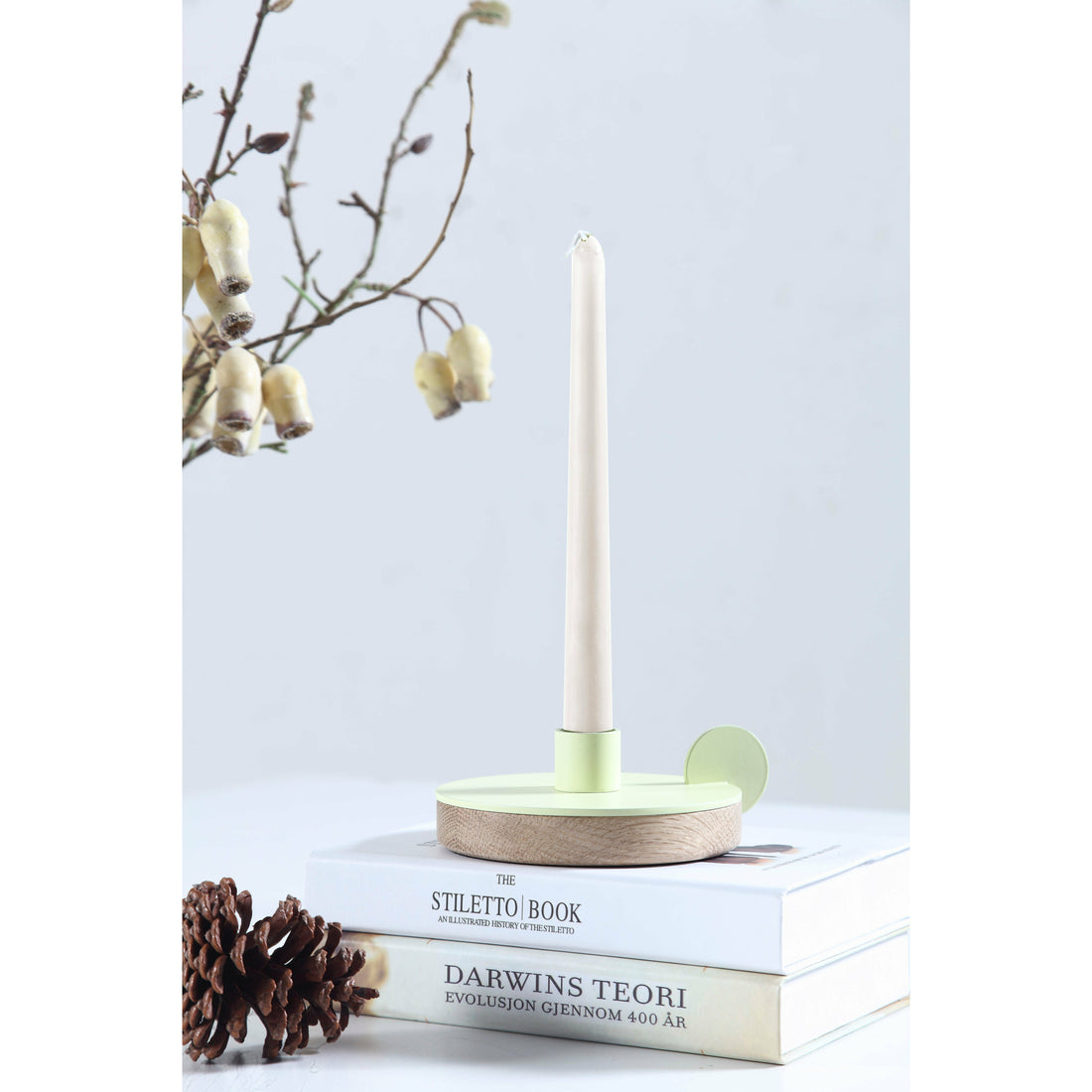 Camino - Ines 1B Candlestick - Ø13xh5 cm - Camino - DesignGaragen.dk
