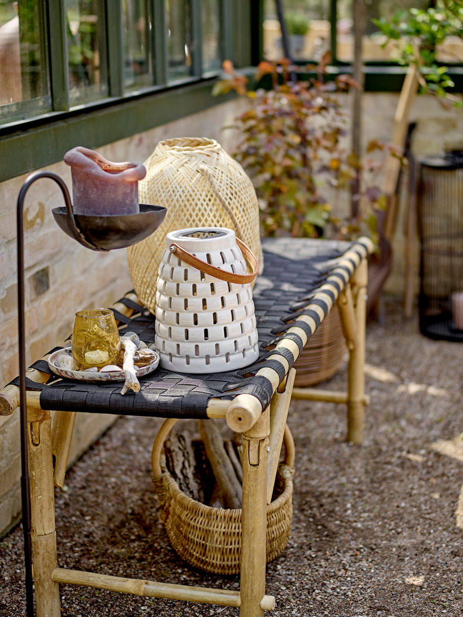 Bloomingville Treillis Solar Cell Lanterns, Natureza, grés