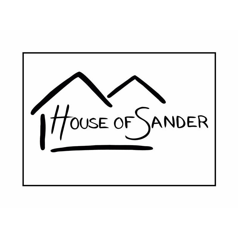 Casa de Sander Oval placemat // PU cinzento escuro - HARD