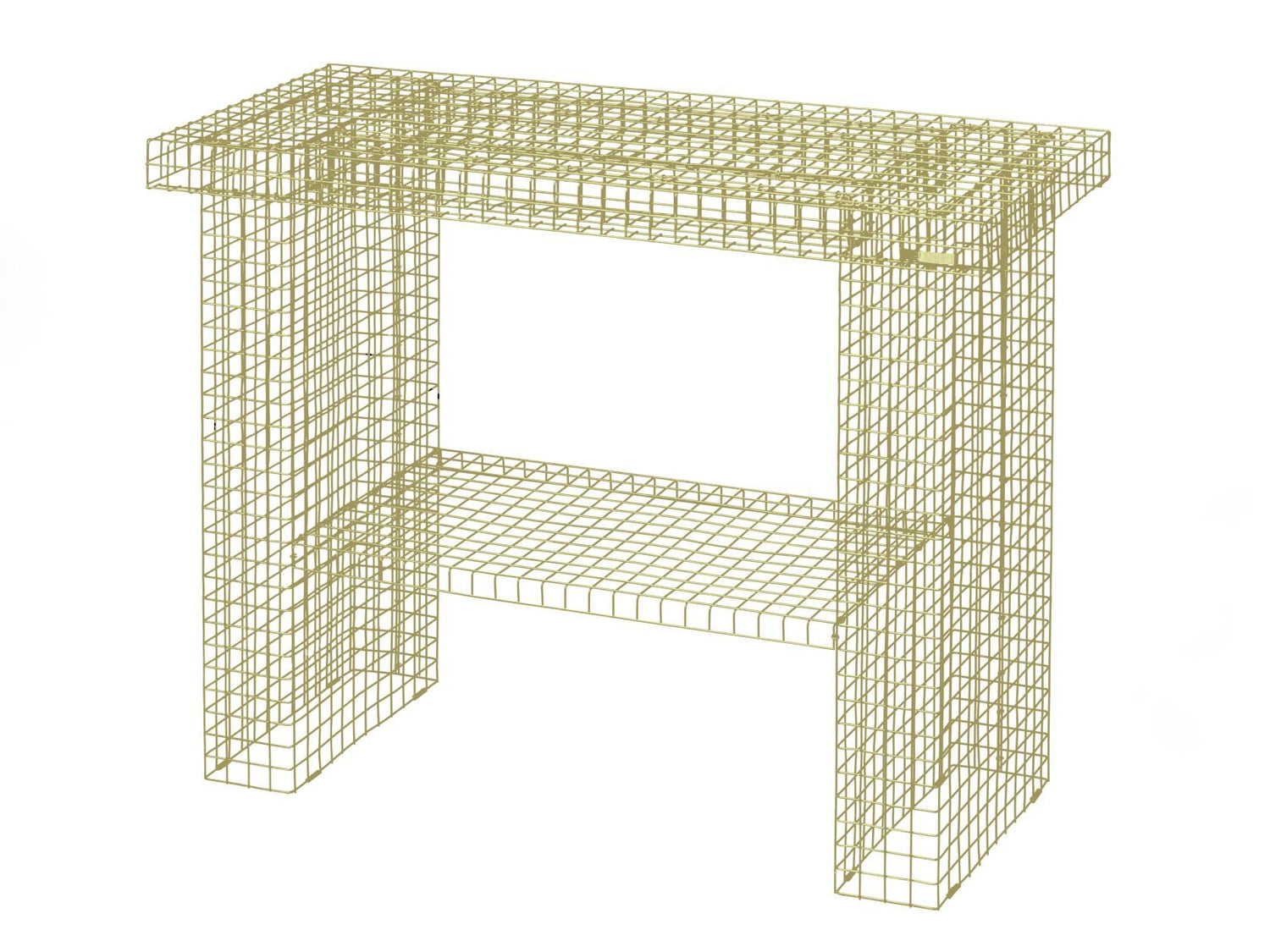 Kalager Design Console Table, verde bege