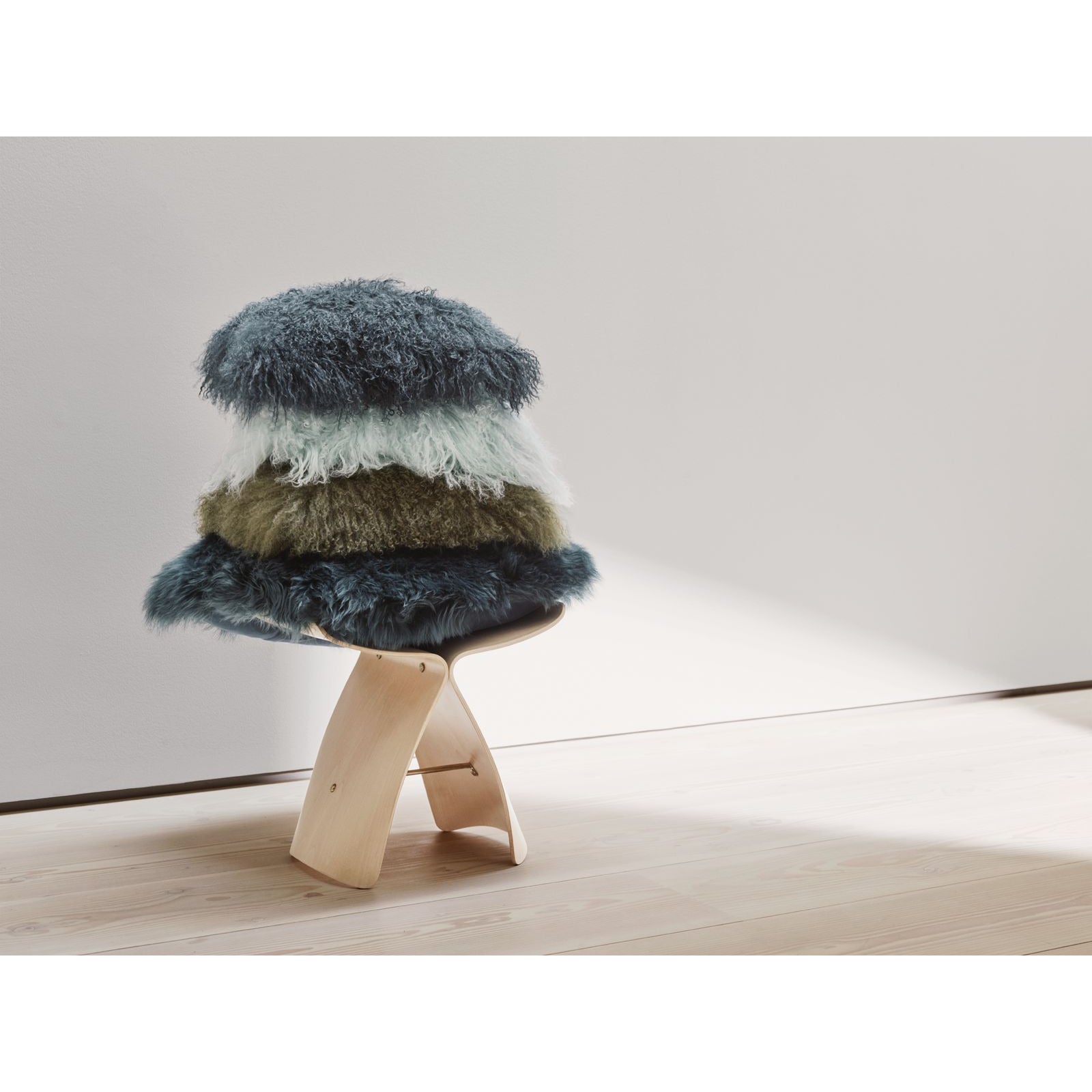 Pude | Lammeskind | Tibet | 28x56 cm. - Natures Collection - DesignGaragen.dk