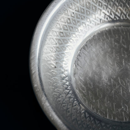 Médico da casa - Bakke, Tura, prata antiga - H: 4 cm, dia: 12 cm