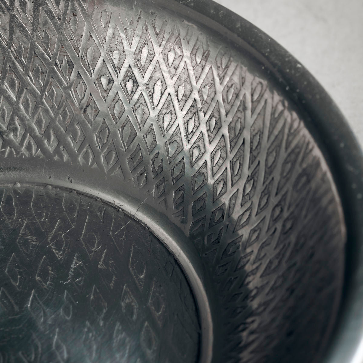 Médico da casa - Bakke, Tura, prata antiga - H: 4 cm, dia: 12 cm