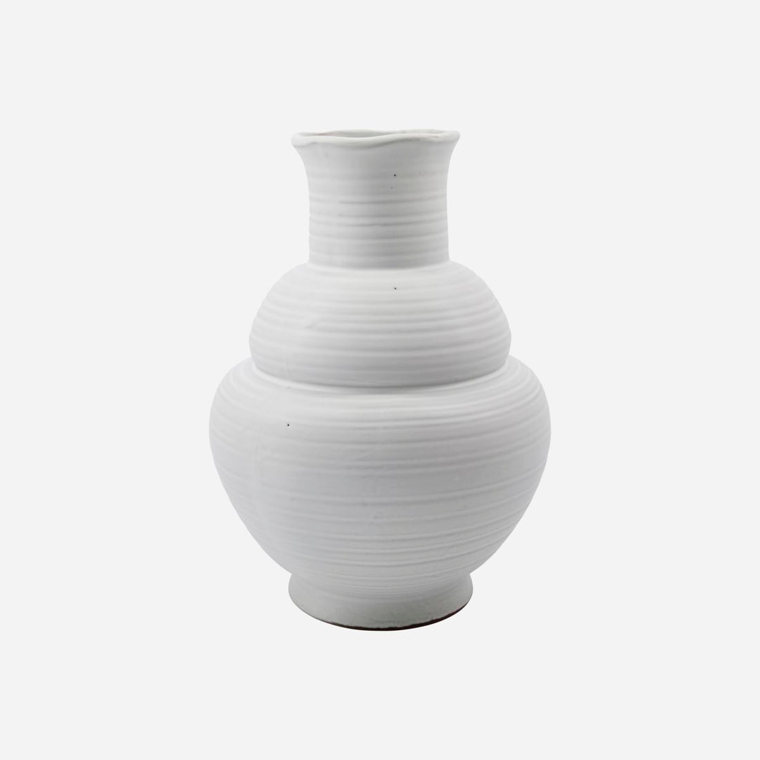 House Doctor-Vase, Liva, White-H: 29 cm, dia: 20 cm