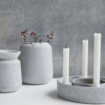 Lysestage, HDThe Ring, Grå - House Doctor - DesignGaragen.dk