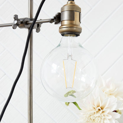 Médico da Casa - Led Pear, Clear Decoration, Ready - L: 17,5 cm, DIA: 12,5 cm