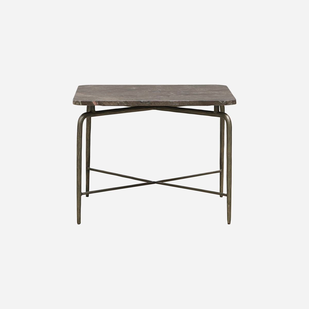 House Doctor-Mesa de centro, quadrada, marrom-l: 60 cm, l: 60 cm, h: 45 cm