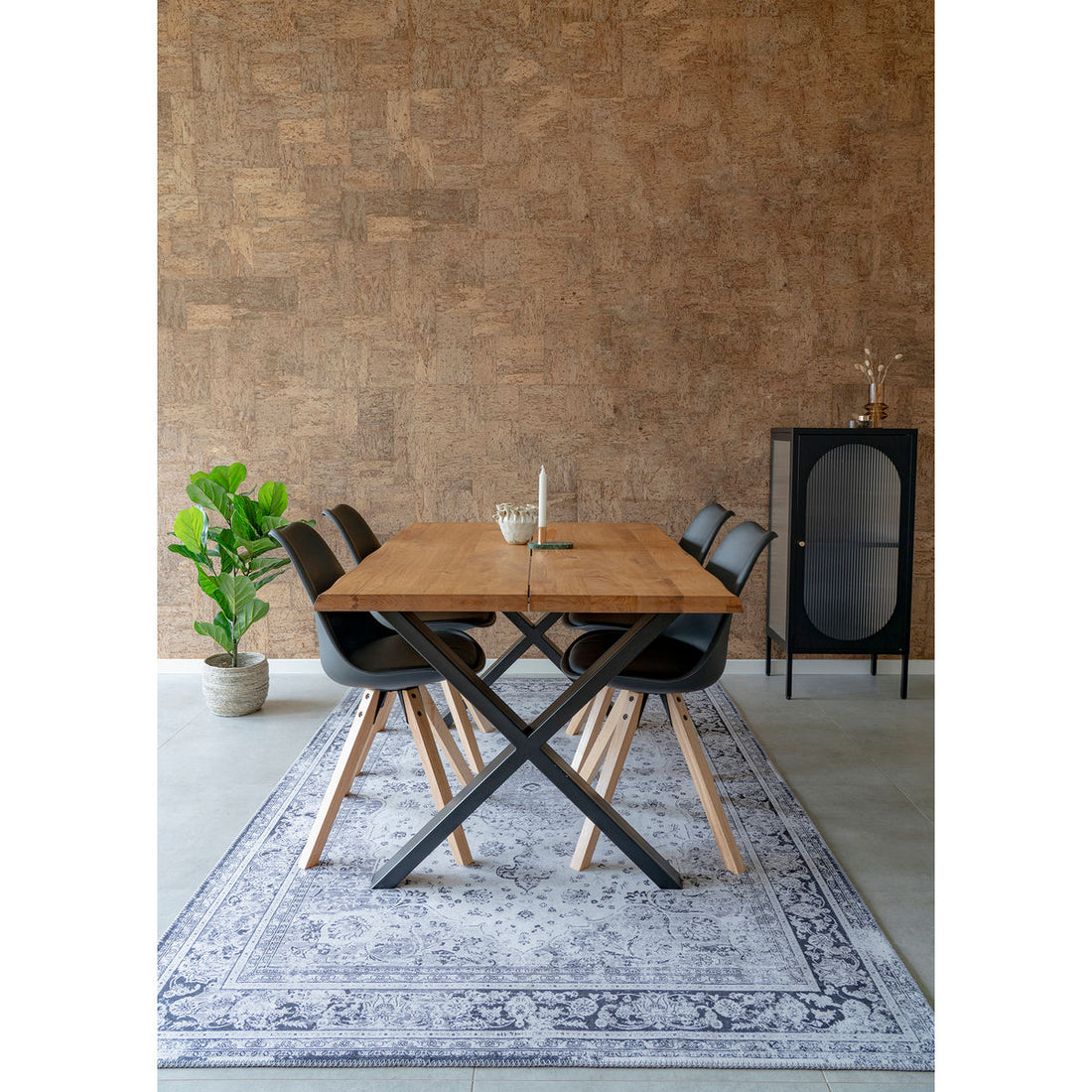 Casa Nordic - Cadeira de mesa de jantar Bergen