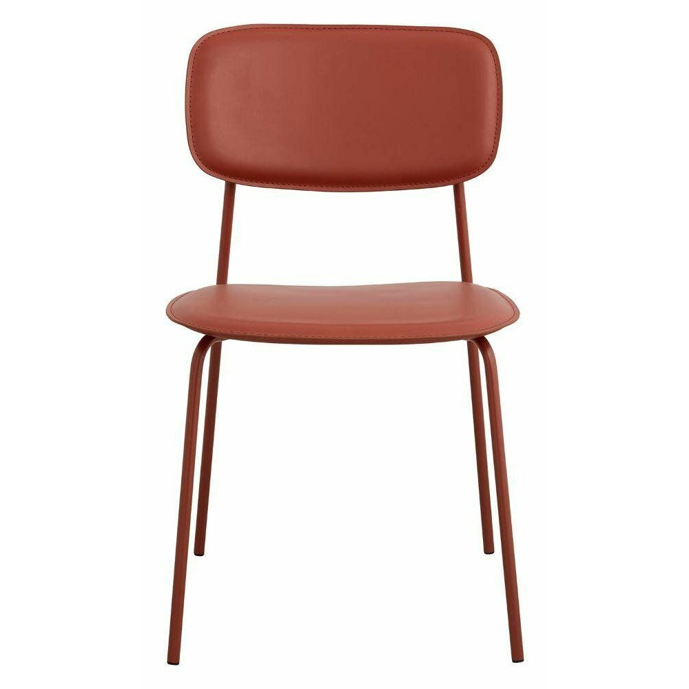 Cadeira de jantar Nordal ESA - vermelho ferrugem