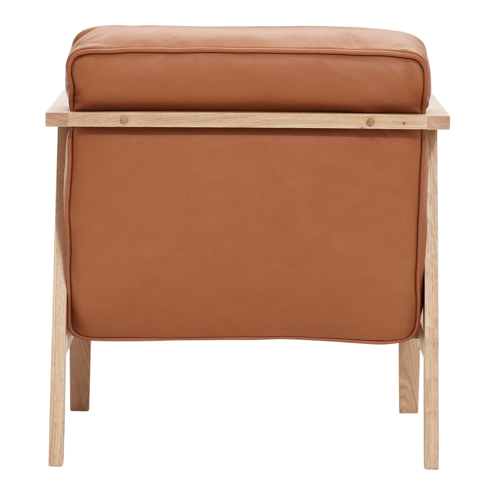 Móveis Andersen - Cadeira LC1 Lounge - Capnuncie couro/moldura em carvalho