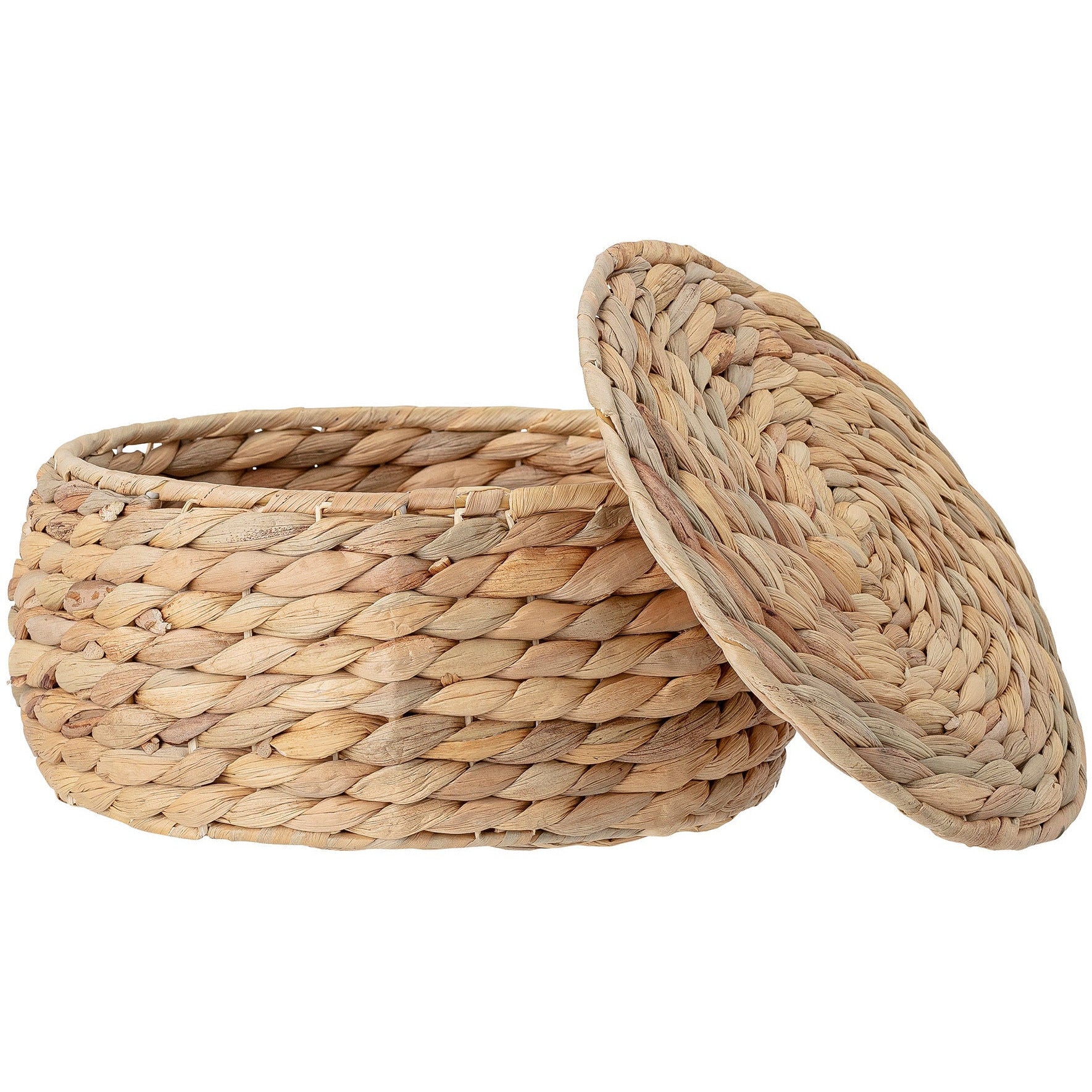 Bloomingville Shona Basket com tampa, natureza, Vandhyacinth