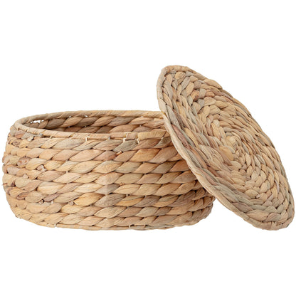Bloomingville Shona Basket com tampa, natureza, Vandhyacinth