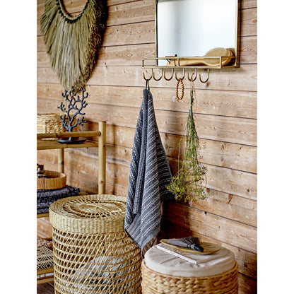 Bloomingville Shona Basket com tampa, natureza, Vandhyacinth