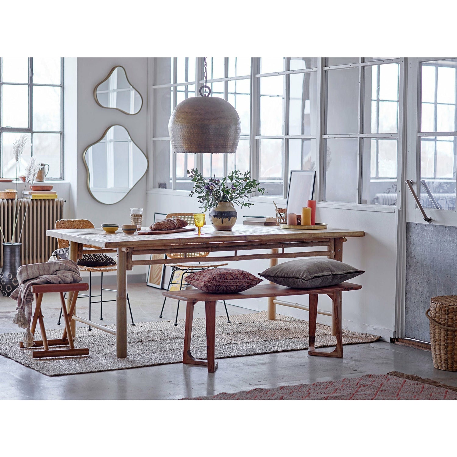 Bloomingville Kitty Spisestol, Natur, Rattan - Bloomingville - DesignGaragen.dk