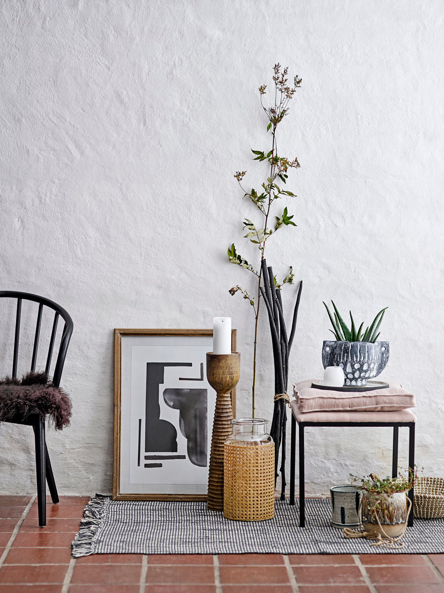 Bloomingville Oney Urtepotteskjuler, Blå, Stentøj - Bloomingville - DesignGaragen.dk