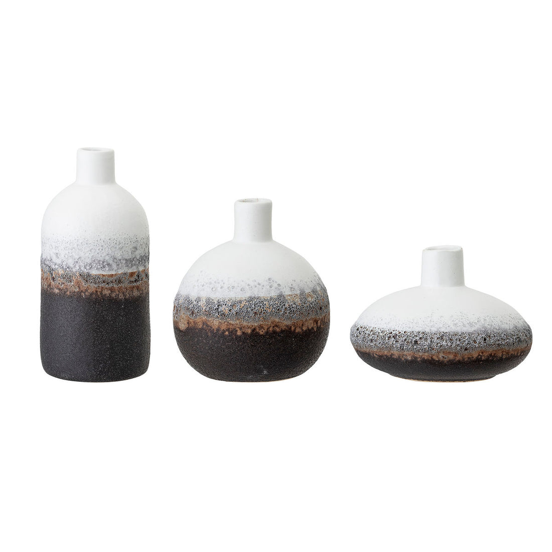 Bloomingville Harislava Vase, Sort, Stentøj - Bloomingville - DesignGaragen.dk