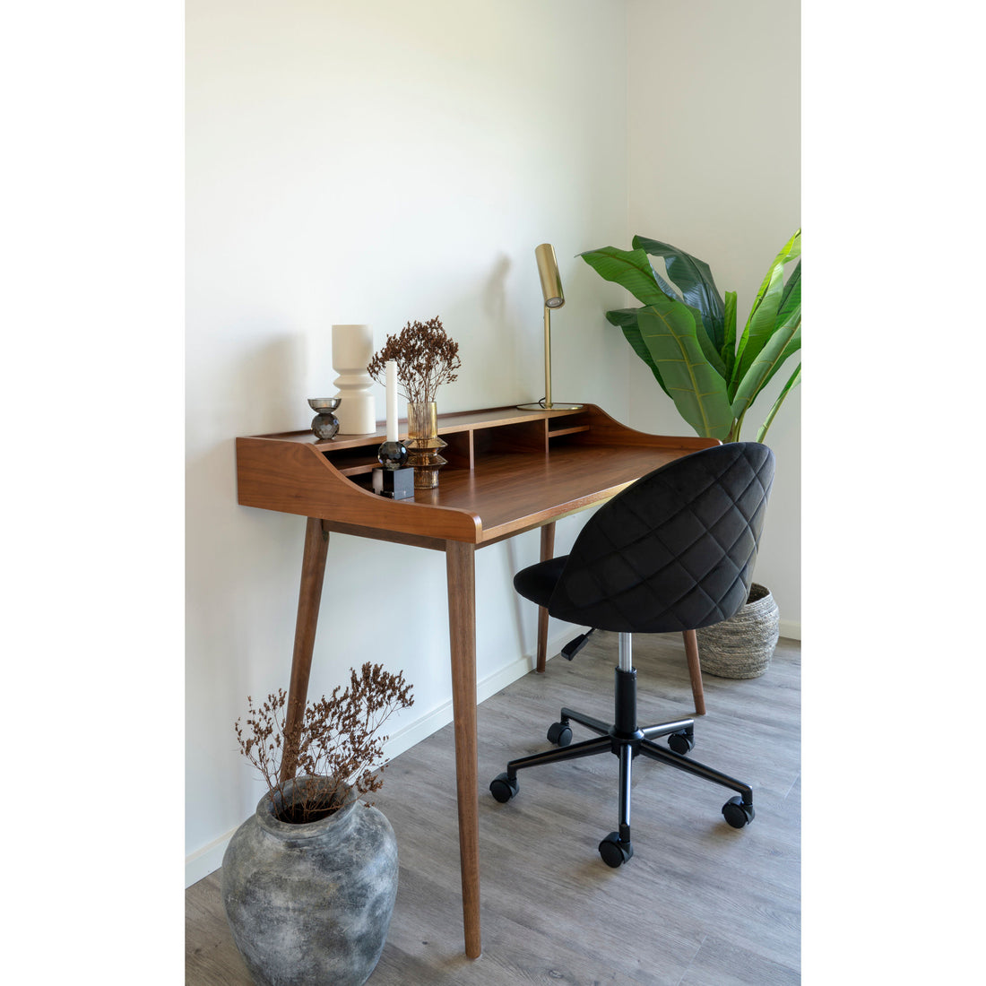 Hellerup Desk - Desk em Walnut Felail - 1 - PCS