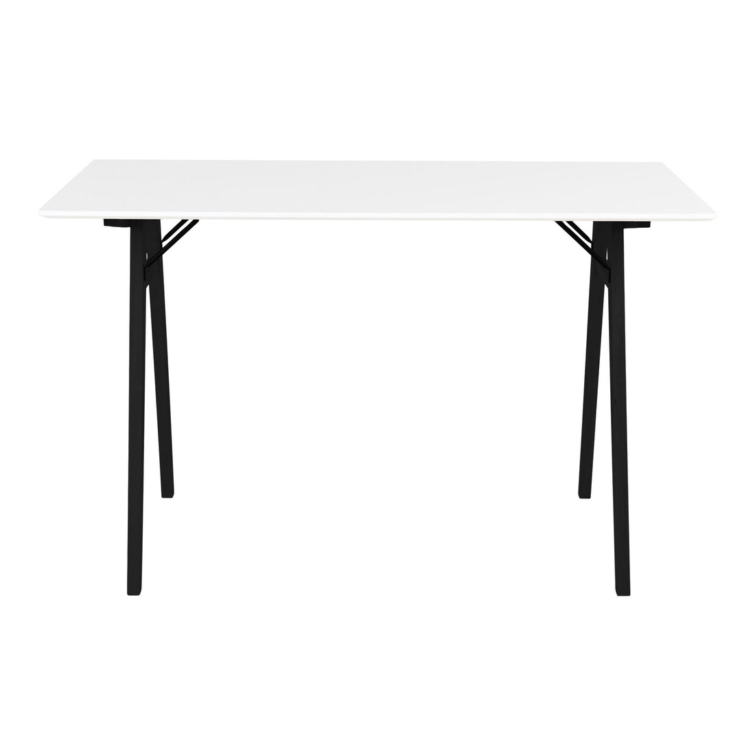 Vojens Desk - Desk em branco e preto 120x60x75 cm - 1 - PCs