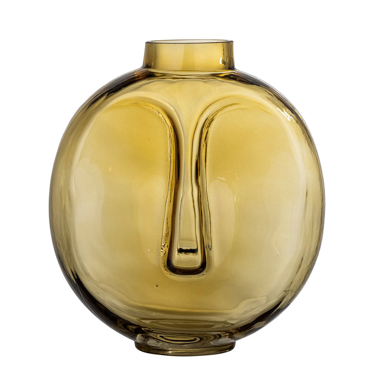 Bloomingville Daisi Vase, Brun, Glas