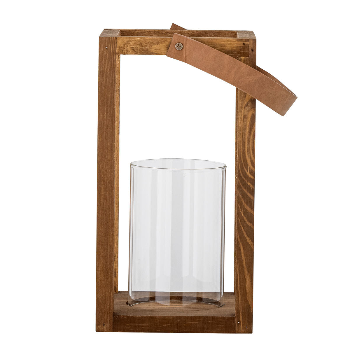 Bloomingville Lyra Lantern com vidro, natureza, cara