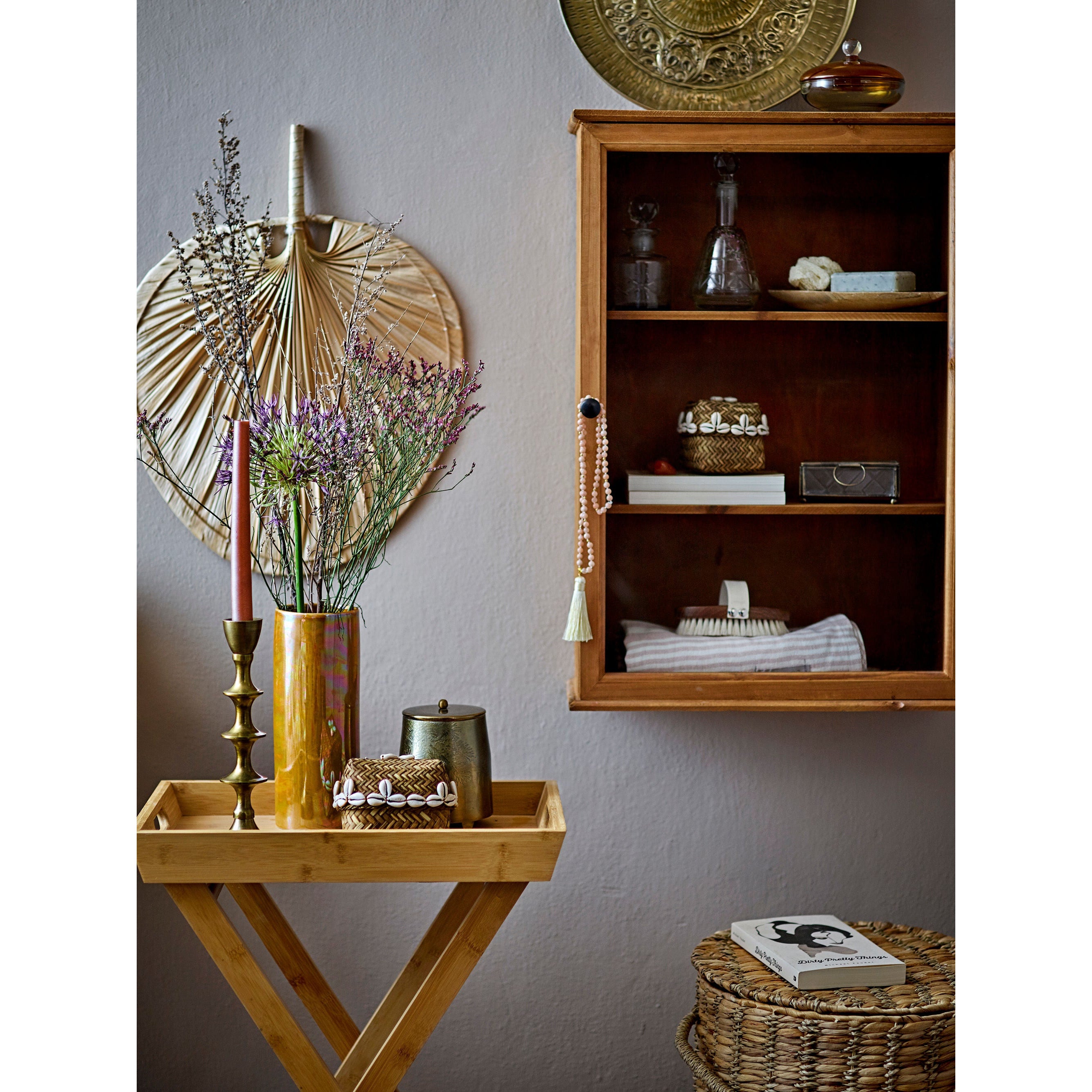 Bloomingville Adlene Tray Table, Natur, Bambus - Bloomingville - DesignGaragen.dk