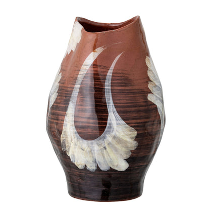 Bloomingville Obsa Vase, Brown, Stoneware