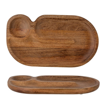 Coleção criativa Saben Serving Dish, Brown, Mango