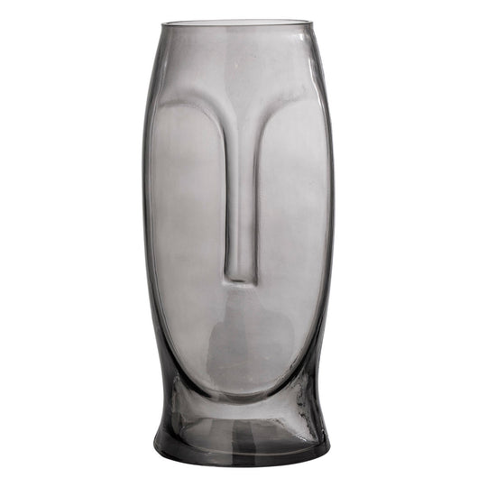 Bloomingville Ditta Vase, Grå, Glas - Bloomingville - DesignGaragen.dk