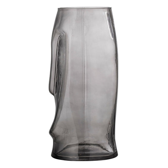 Bloomingville Ditta Vase, Grå, Glas - Bloomingville - DesignGaragen.dk