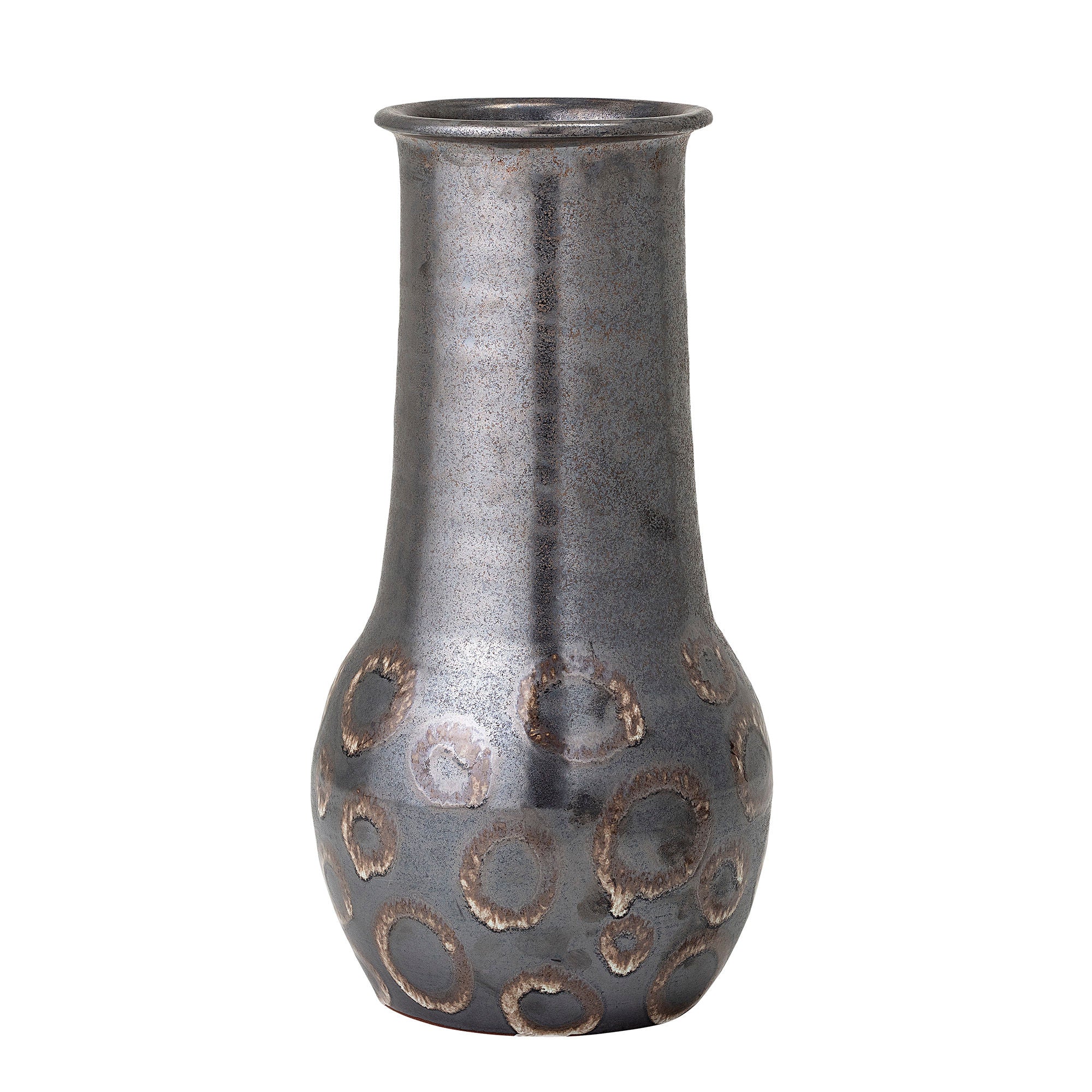 Vaso Decorativo Bloomingville Gorm, Preto, Terracotta