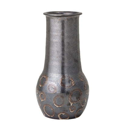 Bloomingville Gorm Deko Vase, Sort, Terrakotta - Bloomingville - DesignGaragen.dk
