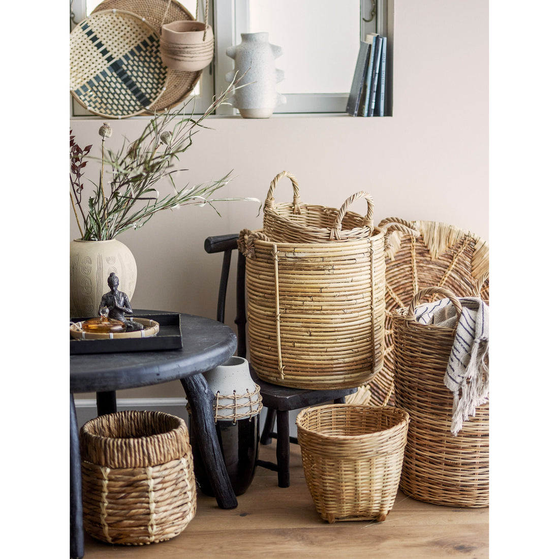 Bloomingville Janie Vase, Sort, Keramik - Bloomingville - DesignGaragen.dk