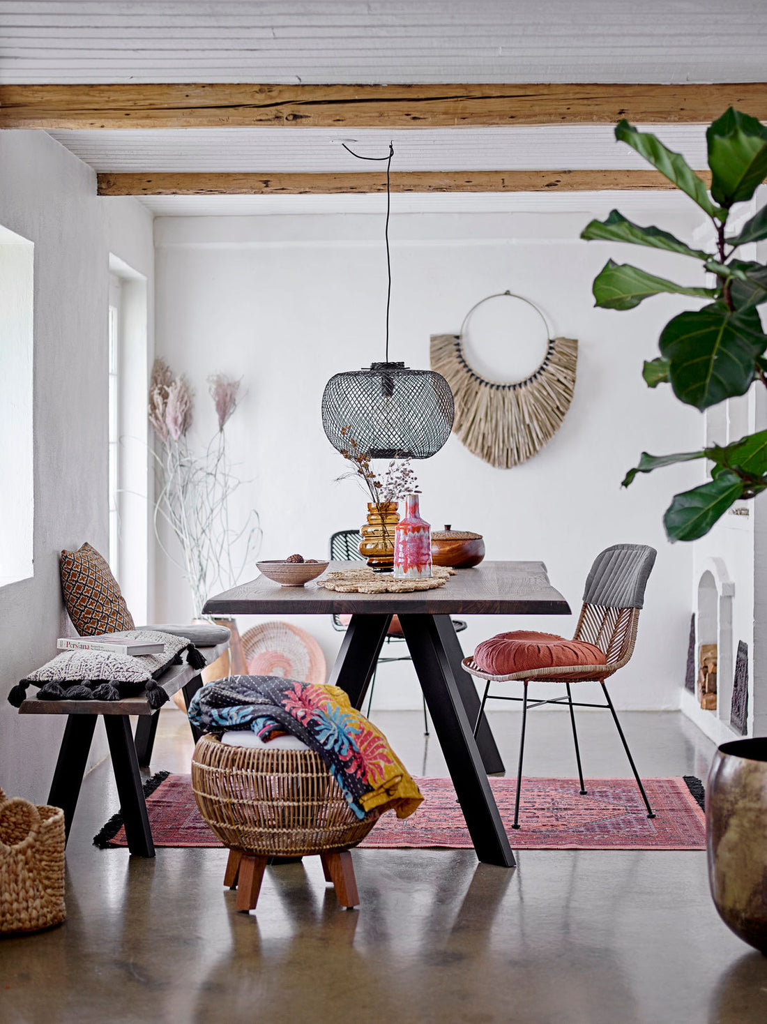 Bloomingville Valder Bord Løber, Natur, Jute - Bloomingville - DesignGaragen.dk