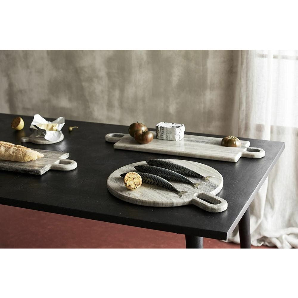 Nordal PASILLA cutting board, round, brown - Nordal - DesignGaragen.dk