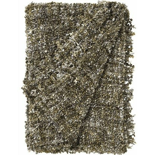 Cozy Living Ronja Boucle Throw - ARMY* - Cozy Living - DesignGaragen.dk