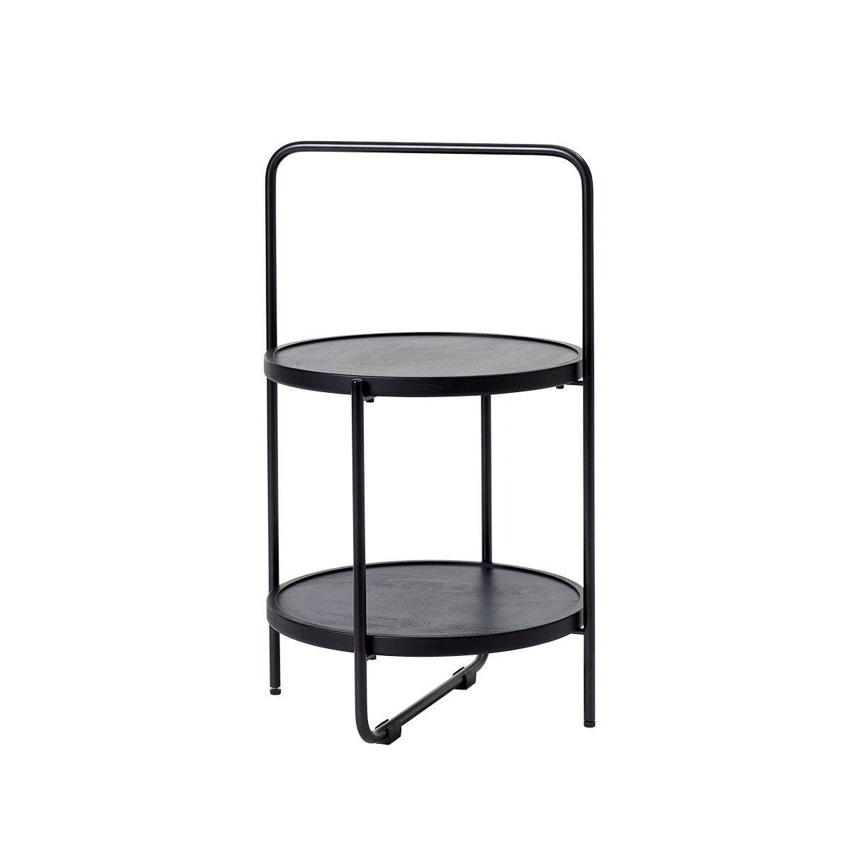 Andersen Furniture Mini Tray Table - Ø36 cm - black - DesignGaragen.dk.