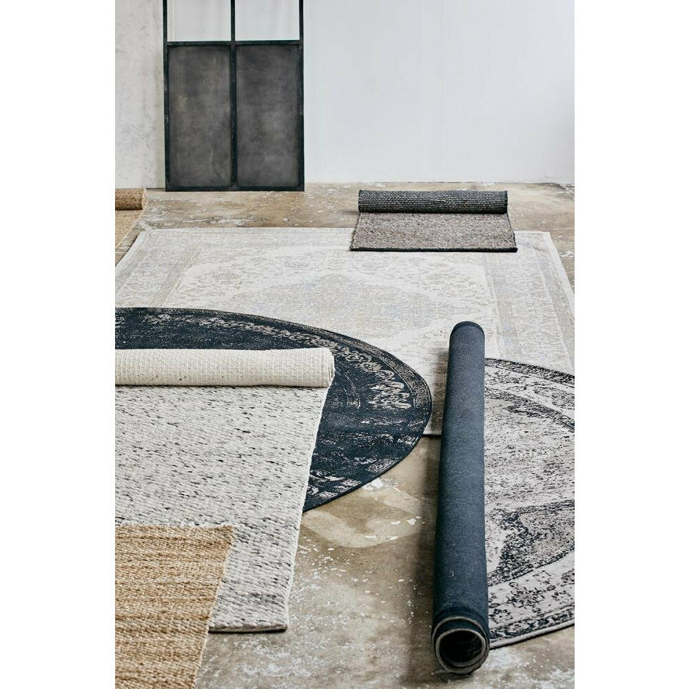 Nordal PEARL vævet bomuldstæppe - 160x240 - sand/beige - Nordal - DesignGaragen.dk