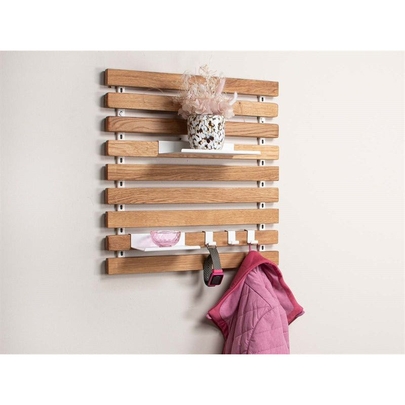 House of Sander 2 Gancho fácil, branco