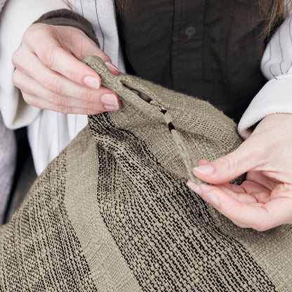 Capa de almofada decorativa By Nord, Ashild, Haze w. carvão-l: 60 cm, w: 60 cm