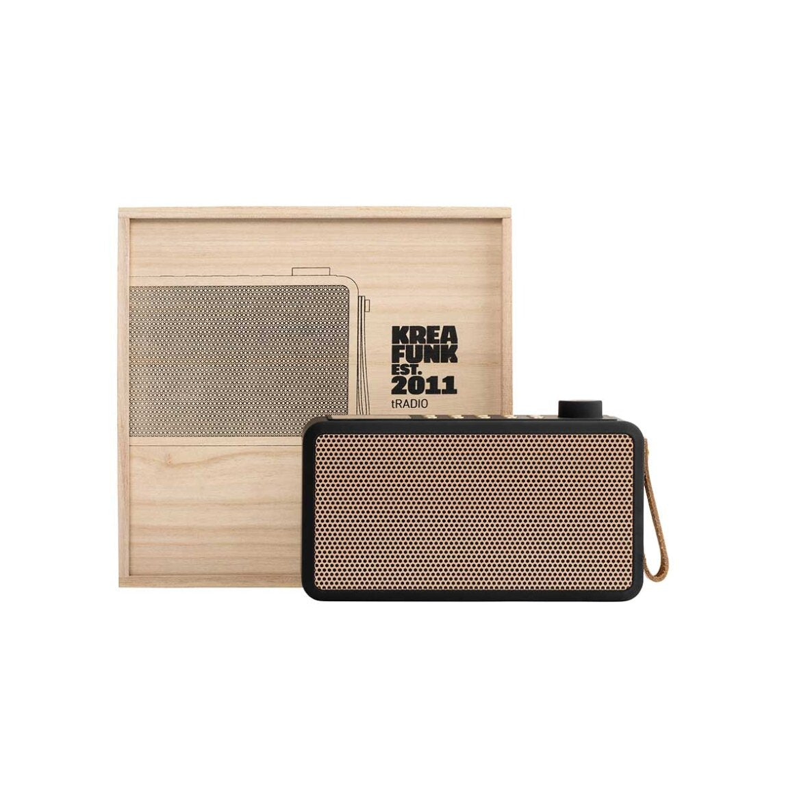 Kreafunk - T-RADIO DAB+ | PRETO