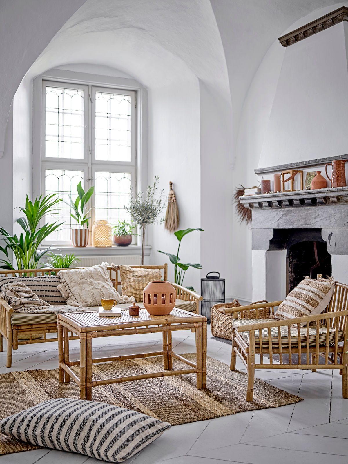 Bloomingville Felippa Pude, Natur, Jute - Bloomingville - DesignGaragen.dk
