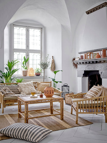 Bloomingville Felippa Pude, Natur, Jute - Bloomingville - DesignGaragen.dk