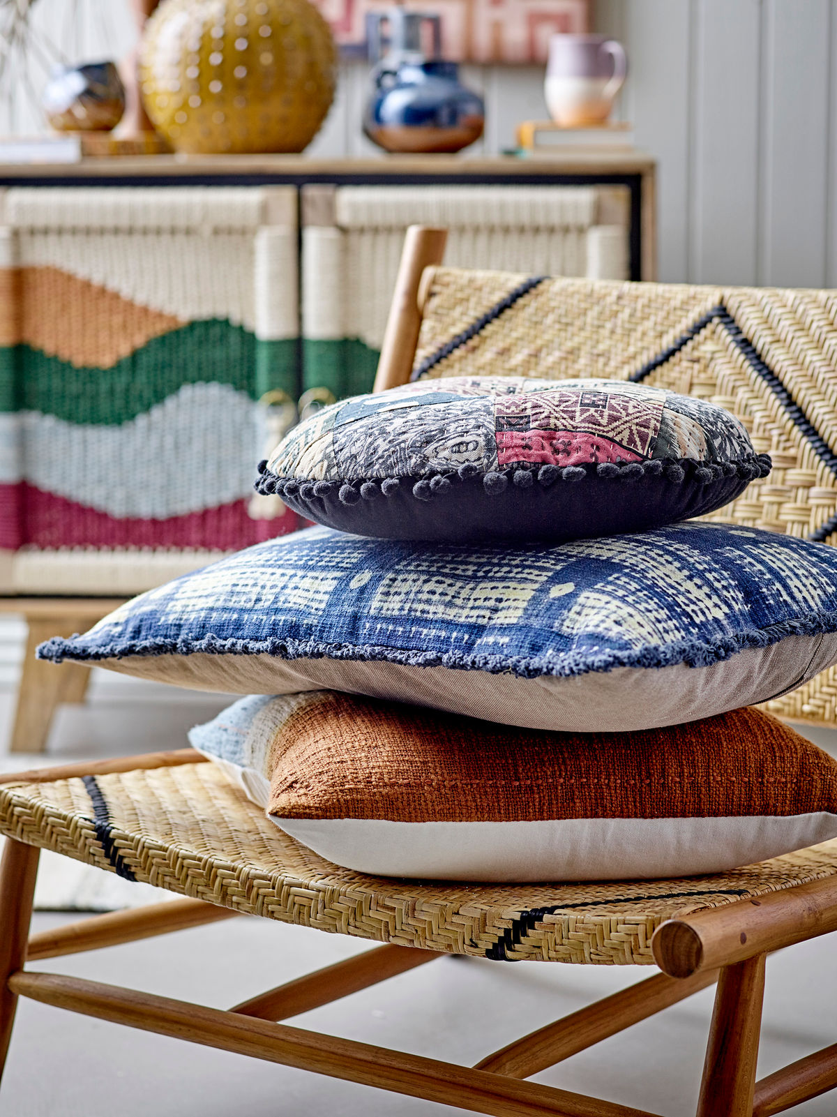Creative Collection Maku Pude, Brun, Bomuld - Creative Collection - DesignGaragen.dk