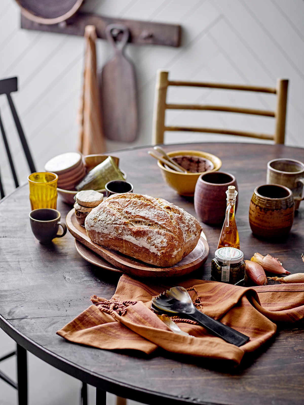 Coleção criativa Saben Serving Dish, Brown, Mango